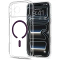 Etui Spigen Ultra Hybrid Mag do MagSafe do iPhone 18 Pro Max / 17 Pro Max, przezroczysto-fioletowe (8/16)