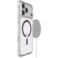 Etui Spigen Ultra Hybrid Mag do MagSafe do iPhone 18 Pro Max / 17 Pro Max, przezroczysto-fioletowe (10/16)