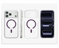 Etui Spigen Ultra Hybrid Mag do MagSafe do iPhone 18 Pro / 17 Pro, przezroczysto-fioletowe (5/16)