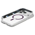Etui Spigen Ultra Hybrid Mag do MagSafe do iPhone 18 Pro / 17 Pro, przezroczysto-fioletowe (15/16)