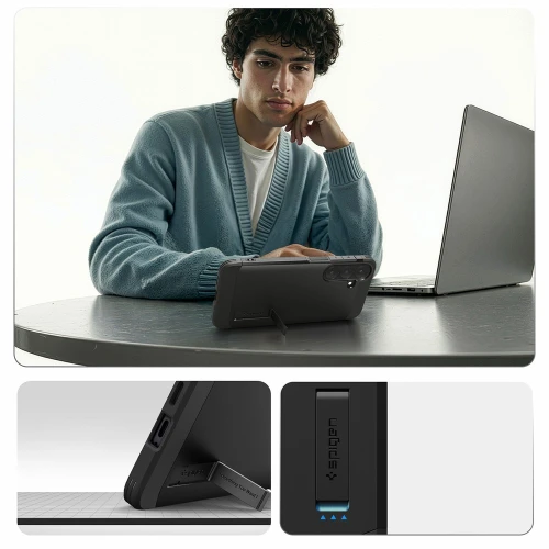 Etui Spigen Tough Armor Mag do MagSafe do Galaxy S26 FE, czarne (4/16)