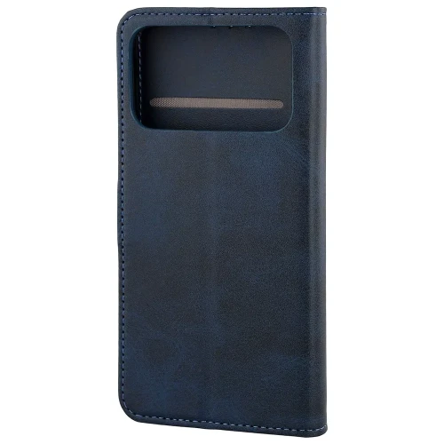 Etui z klapką Bizon Case Pocket do Xiaomi POCO F9 Pro, granatowe (4/6)