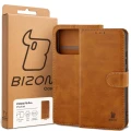 Etui z klapką Bizon Case Pocket do Xiaomi POCO F9 Pro, brązowe (6/6)