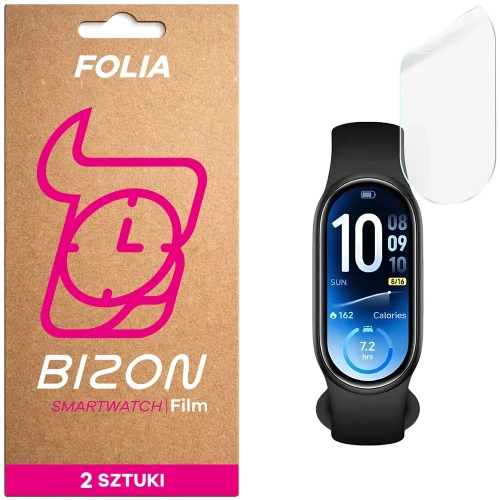 Folia hydrożelowa na ekran Bizon Watch Film Hydrogel Duo do Xiaomi Smart Band 11, 2 sztuki (1/5)