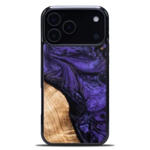 Drewniane etui Bewood Unique Violet do iPhone 18 Pro Max / 17 Pro Max