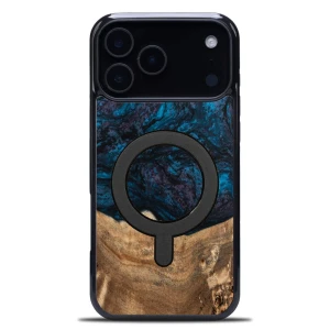 Drewniane etui Bewood Unique Planets Neptun do MagSafe do iPhone 18 Pro Max / 17 Pro Max