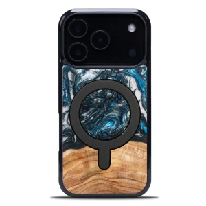 Drewniane etui Bewood Unique Planets Neptun do MagSafe do iPhone 18 Pro / 17 Pro