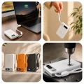 Powerbank indukcyjny 3mk incharge Genesis Qi 2.2 do MagSafe, 25W, USB-C PD 45W, 10 000mAh z wbudowanym kablem USB-C, biały (2/9)