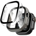 Etui + szkło Tech-Protect Defense do Apple Watch Ultra 4 49mm / 3 49mm / 2 49mm / 1 49mm, 2 sztuki, tytanowe, przezroczyste (1/11)