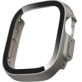 Etui + szkło Tech-Protect Defense do Apple Watch Ultra 4 49mm / 3 49mm / 2 49mm / 1 49mm, 2 sztuki, tytanowe, przezroczyste (3/11)