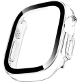 Etui + szkło Tech-Protect Defense do Apple Watch Ultra 4 49mm / 3 49mm / 2 49mm / 1 49mm, 2 sztuki, tytanowe, przezroczyste (5/11)