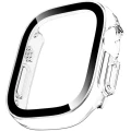 Etui + szkło Tech-Protect Defense do Apple Watch Ultra 4 49mm / 3 49mm / 2 49mm / 1 49mm, 2 sztuki, czarne, przezroczyste (5/11)