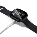 Etui + szkło Tech-Protect Defense do Apple Watch Ultra 4 49mm / 3 49mm / 2 49mm / 1 49mm, 2 sztuki, czarne, przezroczyste (8/11)