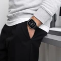 Etui + szkło Tech-Protect Defense do Apple Watch Ultra 4 49mm / 3 49mm / 2 49mm / 1 49mm, 2 sztuki, czarne, przezroczyste (10/11)