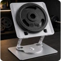 Podstawka pod laptop i tablet do 17,3", 3mk Solid Stand, obrót 360°, srebrna (4/7)