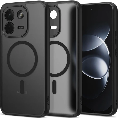 Etui Tech-Protect BasicMag do Xiaomi Redmi Note 17 Pro Max 5G do MagSafe, przydymiono-czarne (1/7)