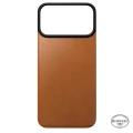 Skórzane etui Nomad Magnetic Leather Back Horween Series do MagSafe do iPhone 18 Pro Max / 17 Pro Max, jasnobrązowe (8/8)