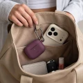 Etui Tech-Protect Silicone Hook do Apple AirPods Pro 3, burgundowe (7/7)