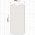 2x Folia matowa z eko aplikatorem Bizon Eplikator Film Matte do iPhone 16 Pro (2/5)