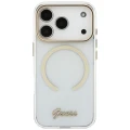 Etui Guess IML Script Metal do iPhone 18 Pro / 17 Pro, przezroczyste (3/8)
