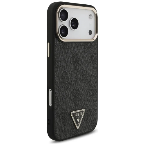 Etui Guess 4G Triangle Logo do iPhone 18 Pro Max / 17 Pro Max, czarne (4/8)