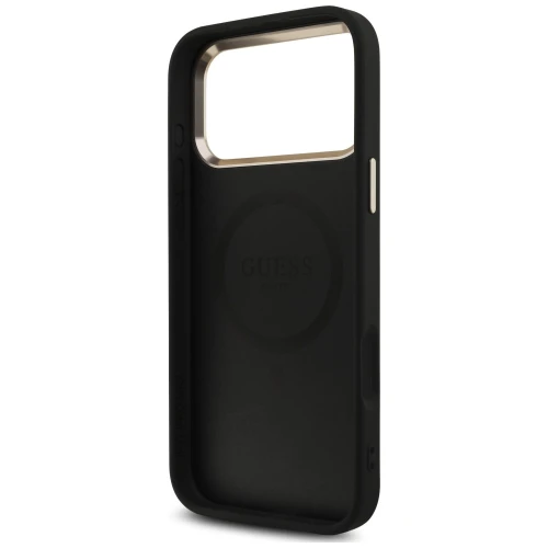 Etui Guess 4G Triangle Logo do iPhone 18 Pro Max / 17 Pro Max, czarne (7/8)