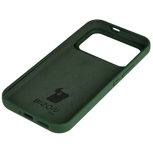 Silikonowe etui Bizon Soft Case do Xiaomi POCO F9 Ultra, ciemnozielone (4/7)