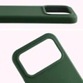 Silikonowe etui Bizon Soft Case do Xiaomi POCO F9 Ultra, ciemnozielone (5/7)