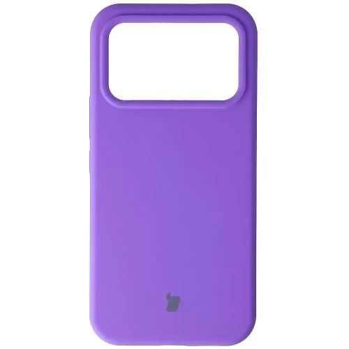 Silikonowe etui Bizon Soft Case do Xiaomi POCO F9 Ultra, fioletowe (2/7)