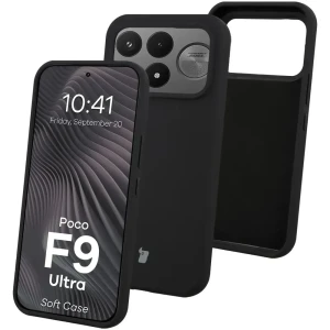 Silikonowe etui Bizon Soft Case do Xiaomi POCO F9 Ultra, czarne