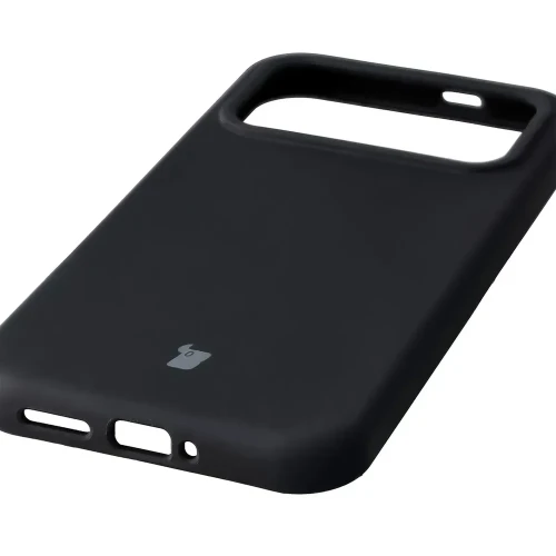 Silikonowe etui Bizon Soft Case do Xiaomi POCO F9 Ultra, czarne (3/7)