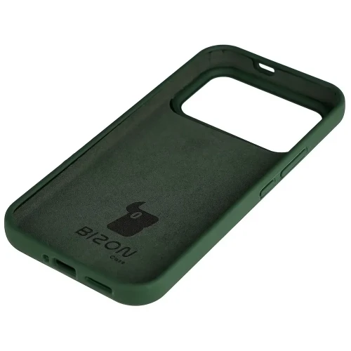 Silikonowe etui Bizon Soft Case do Xiaomi POCO F9 Pro, ciemnozielone (4/7)