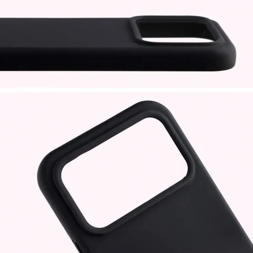 Silikonowe etui Bizon Soft Case do Xiaomi POCO F9 Pro, czarne (5/7)