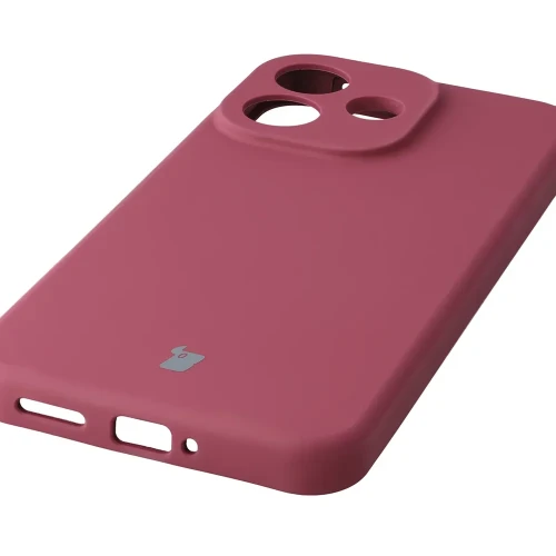 Silikonowe etui Bizon Soft Case do Xiaomi Redmi Note 17 Pro 5G, ciemnofioletowe (3/7)