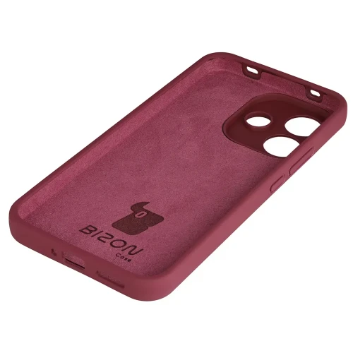 Silikonowe etui Bizon Soft Case do Xiaomi Redmi Note 17 Pro 5G, ciemnofioletowe (4/7)