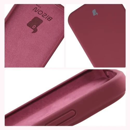 Silikonowe etui Bizon Soft Case do Xiaomi Redmi Note 17 Pro 5G, ciemnofioletowe (6/7)