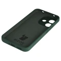 Silikonowe etui Bizon Soft Case do Xiaomi Redmi Note 17 Pro 5G, ciemnozielone (4/7)