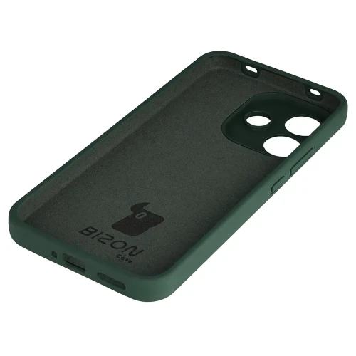 Silikonowe etui Bizon Soft Case do Xiaomi Redmi Note 17 Pro 5G, ciemnozielone (4/7)