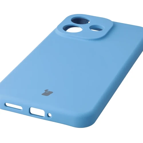 Silikonowe etui Bizon Soft Case do Xiaomi Redmi Note 17 Pro 5G, niebieskie (3/7)
