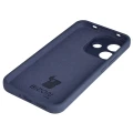 Silikonowe etui Bizon Soft Case do Xiaomi Redmi Note 17 Pro 5G, ciemnoniebieskie (4/7)