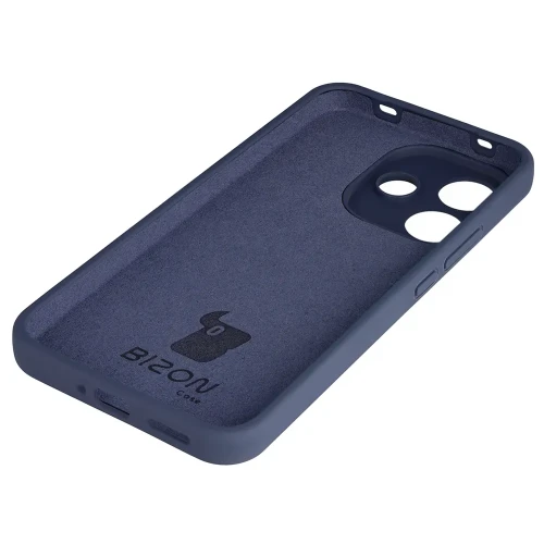 Silikonowe etui Bizon Soft Case do Xiaomi Redmi Note 17 Pro 5G, ciemnoniebieskie (4/7)