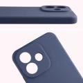 Silikonowe etui Bizon Soft Case do Xiaomi Redmi Note 17 Pro 5G, ciemnoniebieskie (5/7)