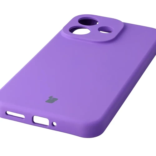 Silikonowe etui Bizon Soft Case do Xiaomi Redmi Note 17 Pro 5G, fioletowe (3/7)
