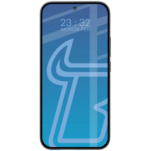 Etui + szkło hartowane Bizon Angelo Pack do Xiaomi POCO F9 Pro, półprzezroczyste z beżową ramką (7/8)