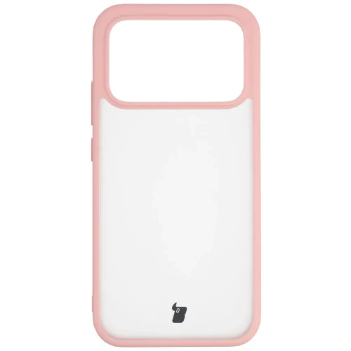 Etui + szkło hartowane Bizon Angelo Pack do Xiaomi POCO F9 Pro, półprzezroczyste z jasnoróżową ramką (2/8)
