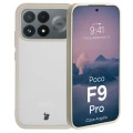 Etui Bizon Case Angelo do Xiaomi POCO F9 Pro, półprzezroczyste z beżową ramką (1/6)