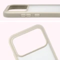 Etui Bizon Case Angelo do Xiaomi POCO F9 Pro, półprzezroczyste z beżową ramką (3/6)