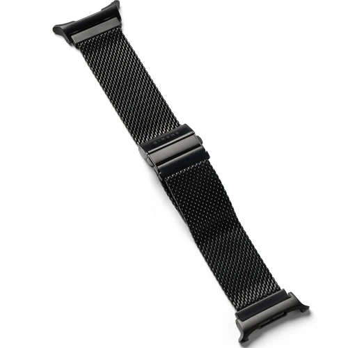 Pasek ze stali nierdzewnej Ringke Metal One Mesh do Galaxy Watch Ultra 2 47mm (2026) / 1 47mm (2025), czarny (1/8)