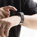 Pasek ze stali nierdzewnej Ringke Metal One Mesh do Galaxy Watch Ultra 2 47mm (2026) / 1 47mm (2025), czarny (6/8)