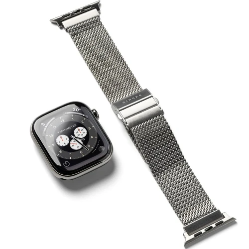 Pasek ze stali nierdzewnej Ringke Metal One Mesh do Apple Watch 44/45/46/49 mm, srebrny (8/8)